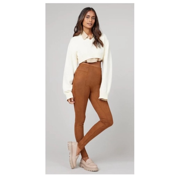 SPANX Pants - Spanx Faux Suede Legging Pants